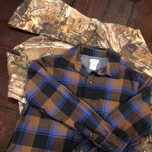 Lot of 2 Boys Shirts Crown & Ivy Size 7
